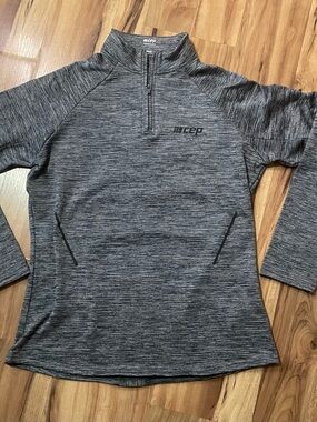 CEP Winter Run Long Sleeve Midlayer | Thermal Clima & Waffle Fleece Sz L